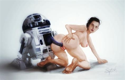 R2d2 And Rey By Theskvorge Hentai Foundry