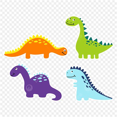 Cute Sticker Set Vector Png Images Colorful Simple Cute Cartoon