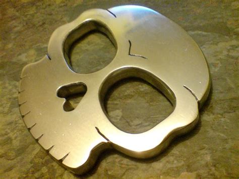 Weaponcollectors Knuckle Duster And Weapon Blog Home Made Skull