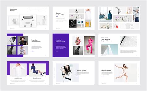 Nelima Modern And Minimal Presentation Powerpoint Template With Pretty