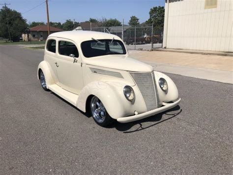 1937 Ford Sedan Slant Back All Steel Cold Air Classic Cars For Sale