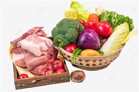 Comer Carne De Frutas Y Verduras De Forma Saludable Png Dibujos Salud