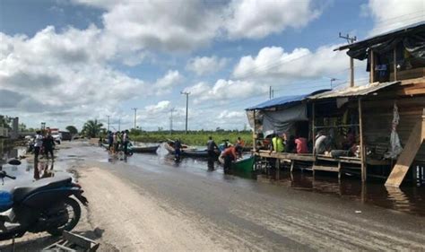 Banjir Mulai Surut Jalan Palangka Raya Buntok Lancar Kalteng Today