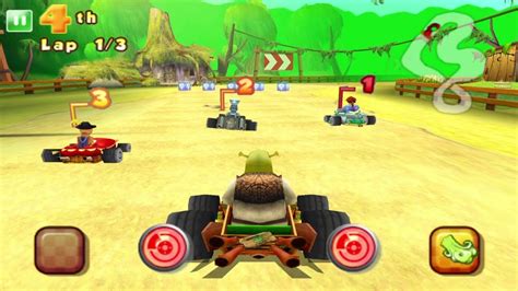 Shrek Kart Hd Gameloft Android Gameplay Youtube