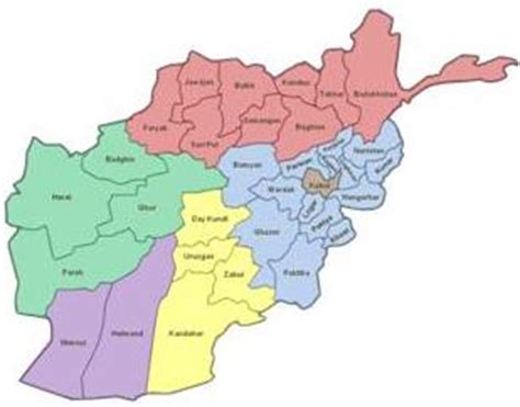 Regions list of afghanistan with capital and administrative centers are marked. Geography for Kids: Afghanistan