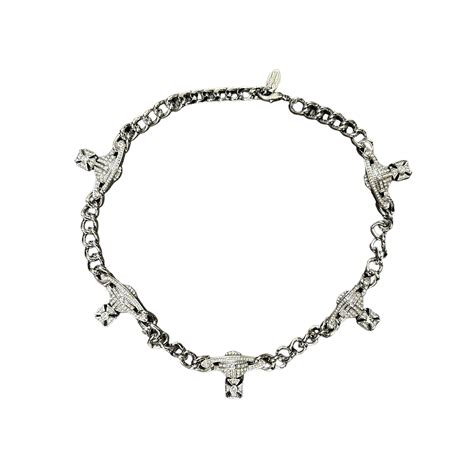 Silver Saturn Vivienne Necklace – Good Times Online Store