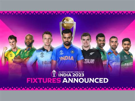 Icc Cricket Odi World Cup 2023 Schedule जारी हुआ क्रिकेट के महाकुंभ का