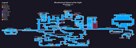 Bloodstained Ritual Of The Night 100 Full Map