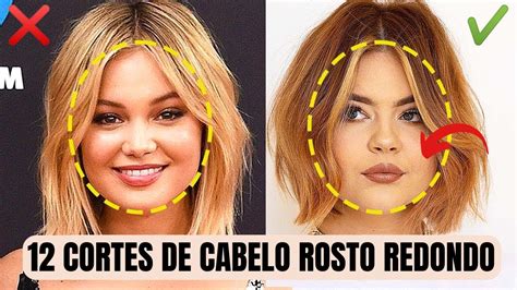 Cortes Femininos Rosto Redondo Corte Curto E Medio Tendencia Round Faces Haircuts