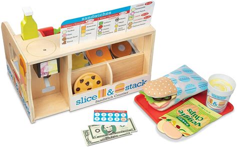Buy Melissa And Doug Slice And Stack Sandwich Counter