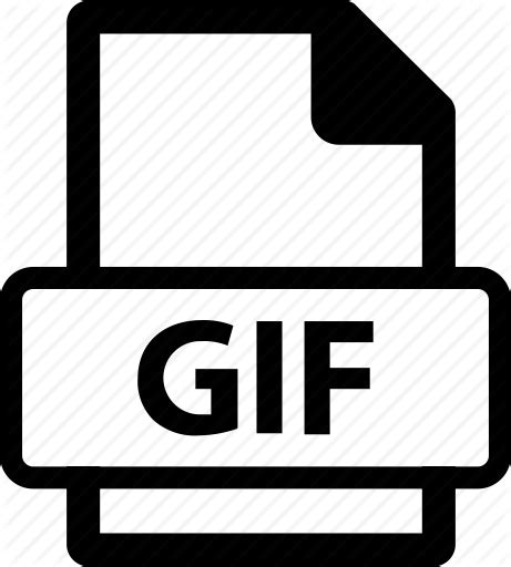 Animated gif, gif, gif extension, gif file, gif format icon