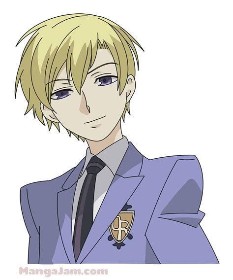 How To Draw Tamaki Suoh From Ouran High School Host Club