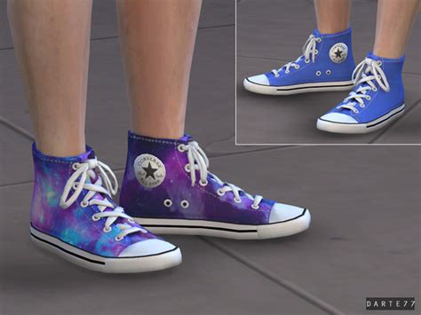 Darte77s Converse All Star Sneakers Sims4cc Sims 4 Cc Shoes Star