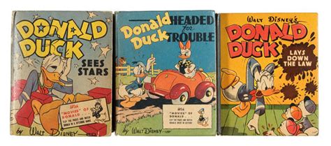 Hakes Donald Duck Better Little Book Lot