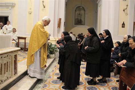 Giornata Vita Consacrata La Messa Presso Il Monastero San Benedetto