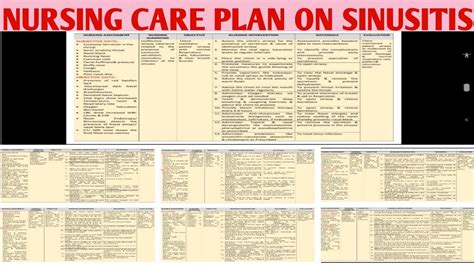 NCP 53 Nursing Care Plan On Sinusitis ENT Disorders LEARN NURSiNG