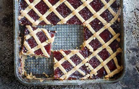 Recipe Monday Morning Cooking Clubs Linzer Torte Fancy Jam Slice