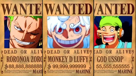The Straw Hat Pirates Bounties After Wano Explained Youtube