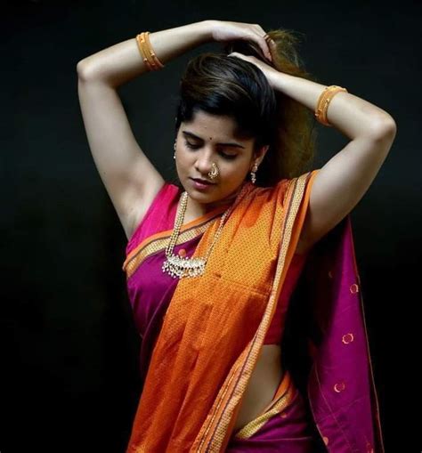 Desi Indian Babe With Clean Armpits In Trendy Saree Trendy Sarees Saree Designs Saree