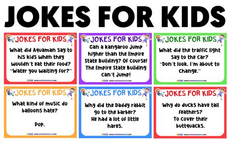 Short And Funny Jokes For Kids Funny Jokes For Children
