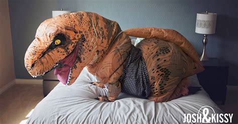 This Dinosaur Boudoir Photo Shoot Went Viral