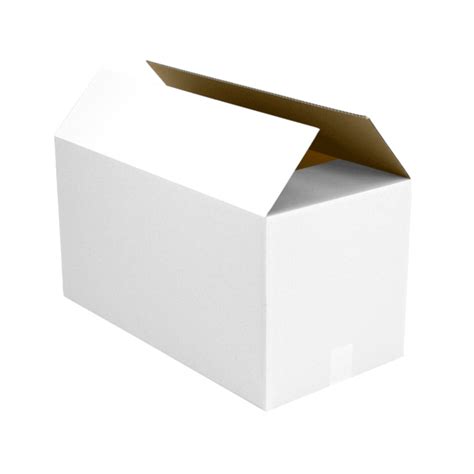 305x215x275mm A4 Size Tall Carton Box White Pack Of 25 Box R12