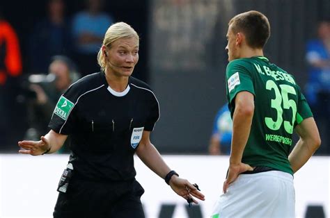 Bibiana Steinhaus Becomes The First Female Referee In The Bundesliga Pitchside