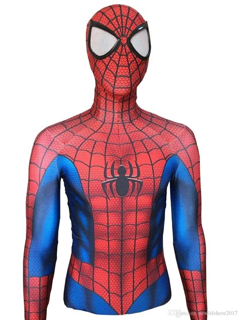 costume spiderman nuovo fumetto ultimate spider man del supereroe del costume 3d print fullbody