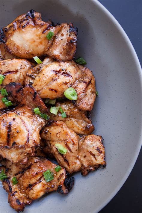 Add 1 tsp cooking oil to skillet. Grilled Bulgogi Chicken — My Healthy Dish