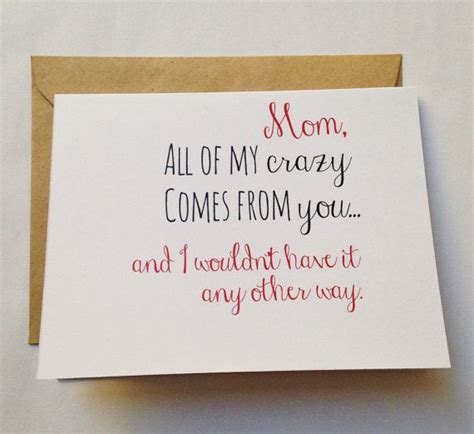 Mom Card Mothers Day Card Mom Birthday Card By Bepaperie Happy