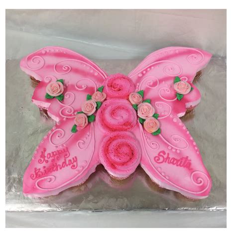 Butterfly Shape Cupcake Cake Butterfly Cupcakes Cupcake Birthday
