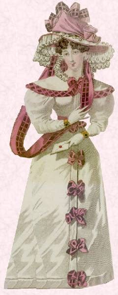 Romantic Era Fashion And Costume 1825 1835