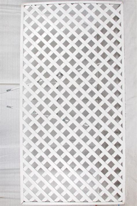 Lattice Panel Fencing White 4 X 8 A1 Party Rental