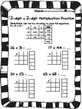 2 digit by 2 digit multiplication area model. 2 digit by 2 digit multiplication using area model worksheets