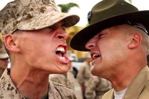 Breaking Goodbye Drill Instructor Us Marine Corps