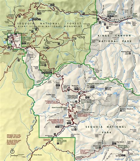 Map Of Kings Canyon Park Junkiepark Junkie