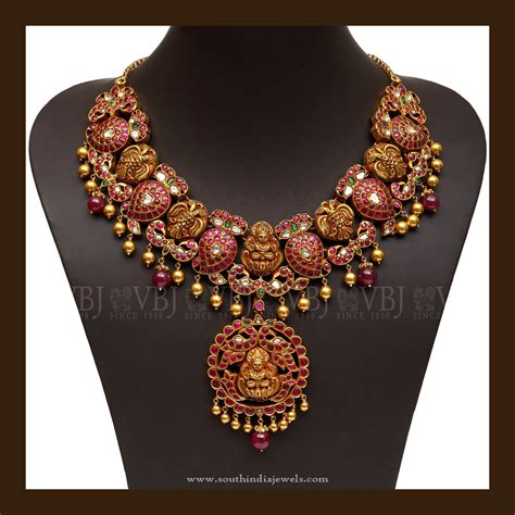 Traditional Gold Antique Jewellery Designs South India Jewels
