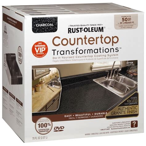 Rust Oleum Charcoal Countertop Transformation Kit Bunnings Warehouse