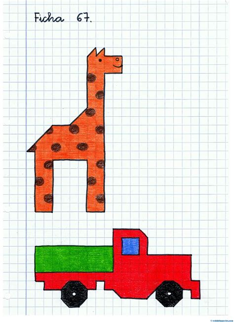 Dibujos faciles y bonitos para niñas grandes. Dibujos en cuadrícula - Web del maestro