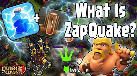 What Is Zapquake How To Zapquake Guide Clash Of Clans Lightning