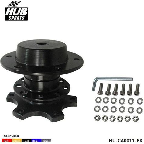 Hubsports Quick Release Snap Off Hub Adapter Fits Car Sport Steering
