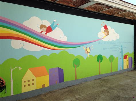 Murales Infantiles En Escuelas Decoração De Creche Decoração