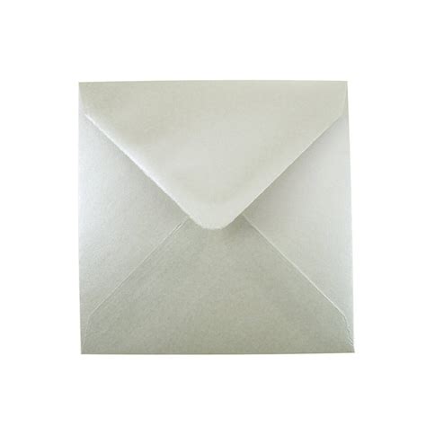 Oyster White Small Square 130mm Envelopes Wowvow Weddings
