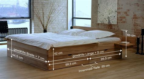Ikea malm bettgestell hoch mit 4 schubladen weiß unter dem bett verbirgt sich ein großer stauraum in form von 4 großen bettkästen. Schubkasten-Doppelbett aus Buche oder Kiefer - Bett Norwegen
