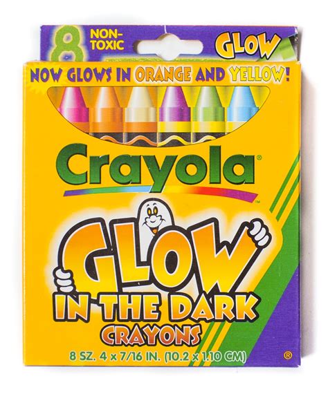 Crayola Glow In The Dark Crayola Crayons Jennys Crayon Collection