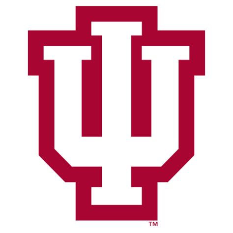 logo_-Indiana-University-Hoosiers-IU-White-With-Red-Outline - Fanapeel png image