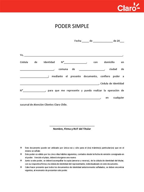 Carta Poder Ejemplo Simple About Quotes W