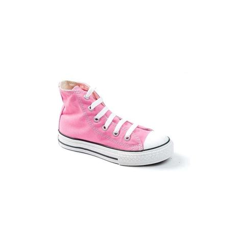 Converse Allstar Hi Senior Pink Canvas Boot Girls From Charles