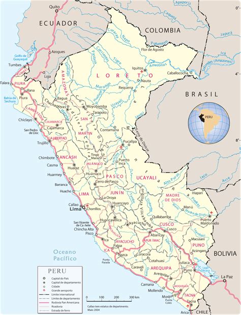 Peru Mapa Cidades