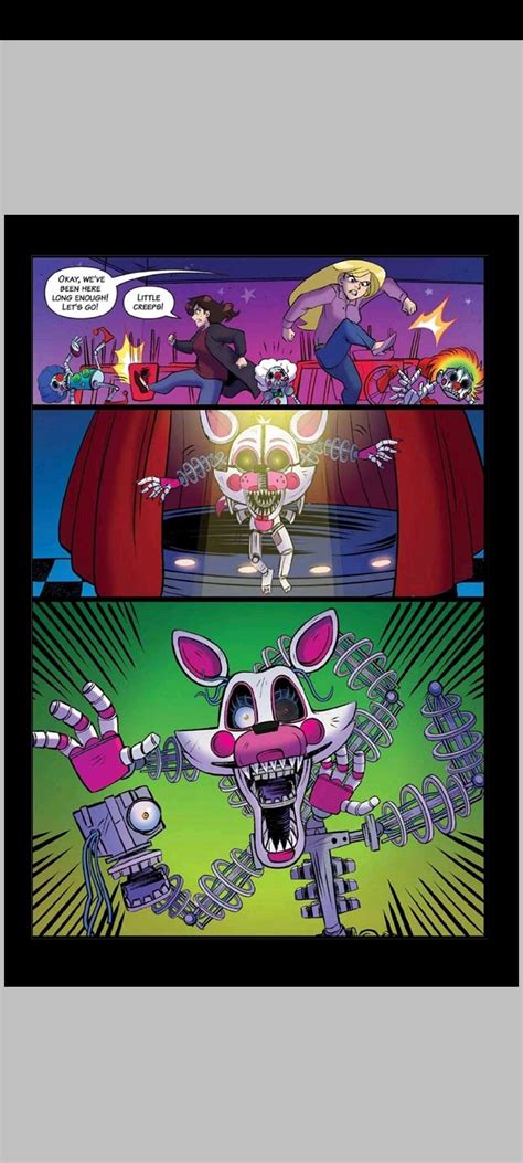 So Funtime Foxy Is Mangle The Fourth Closet Graphic Novel